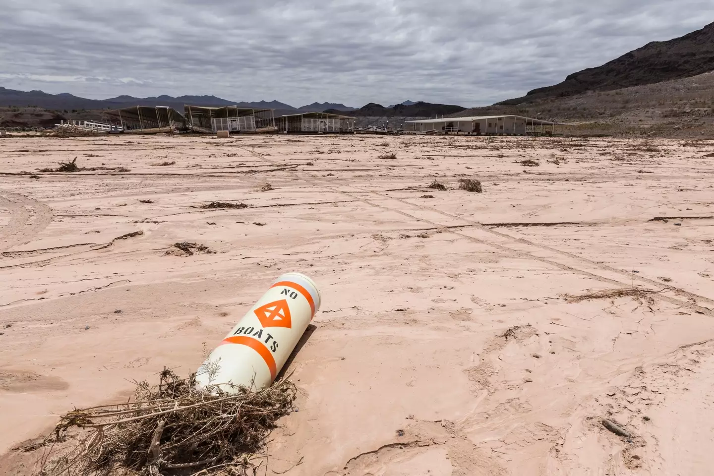 On 18 July the drought was so bad that Lake Mead was only 27 percent full.