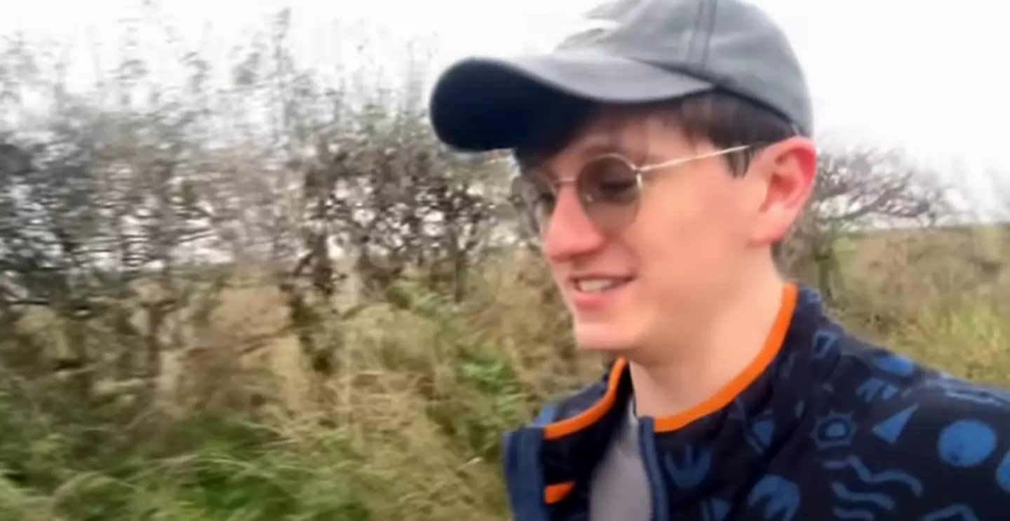 Jack walked for around five hours a day to reach his step count (JackSucksAtLife/YouTube)