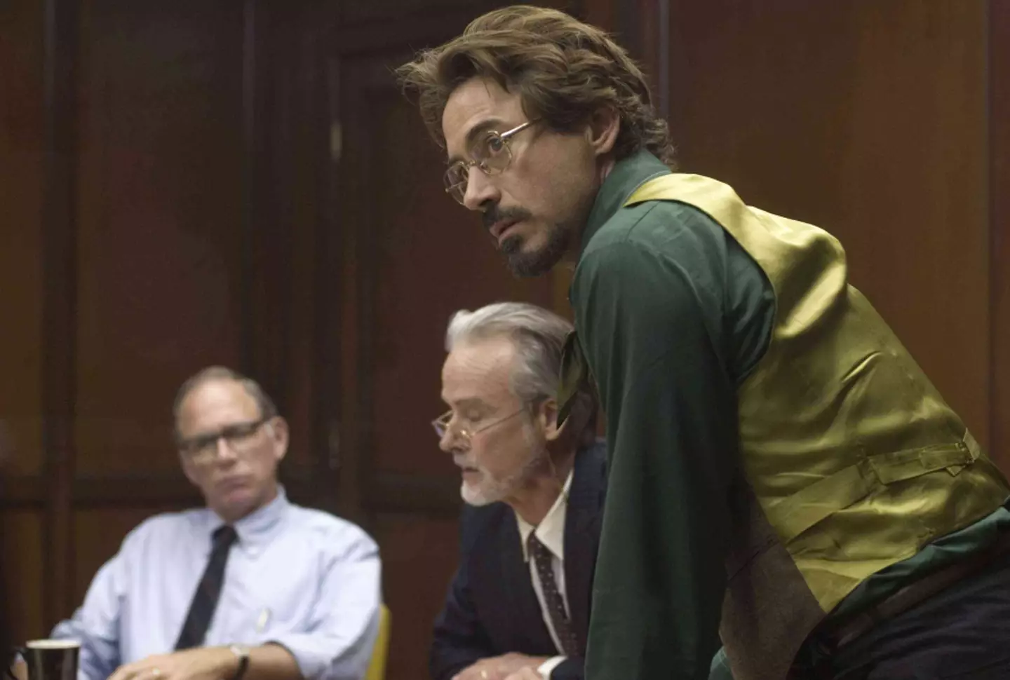 Robert Downey Jr in Zodiac.