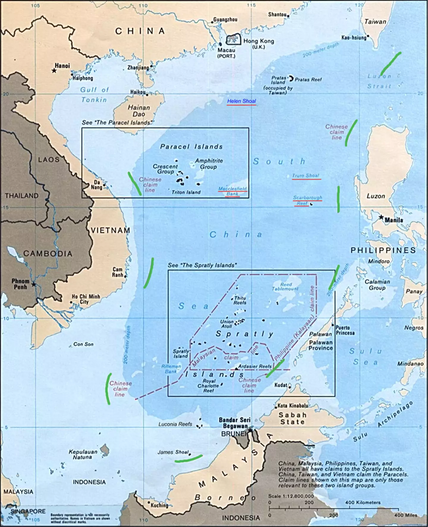 With the 'nine dash line' China claims much more of the South China Sea than the international community recognises, so now Vietnam won't show Barbie.