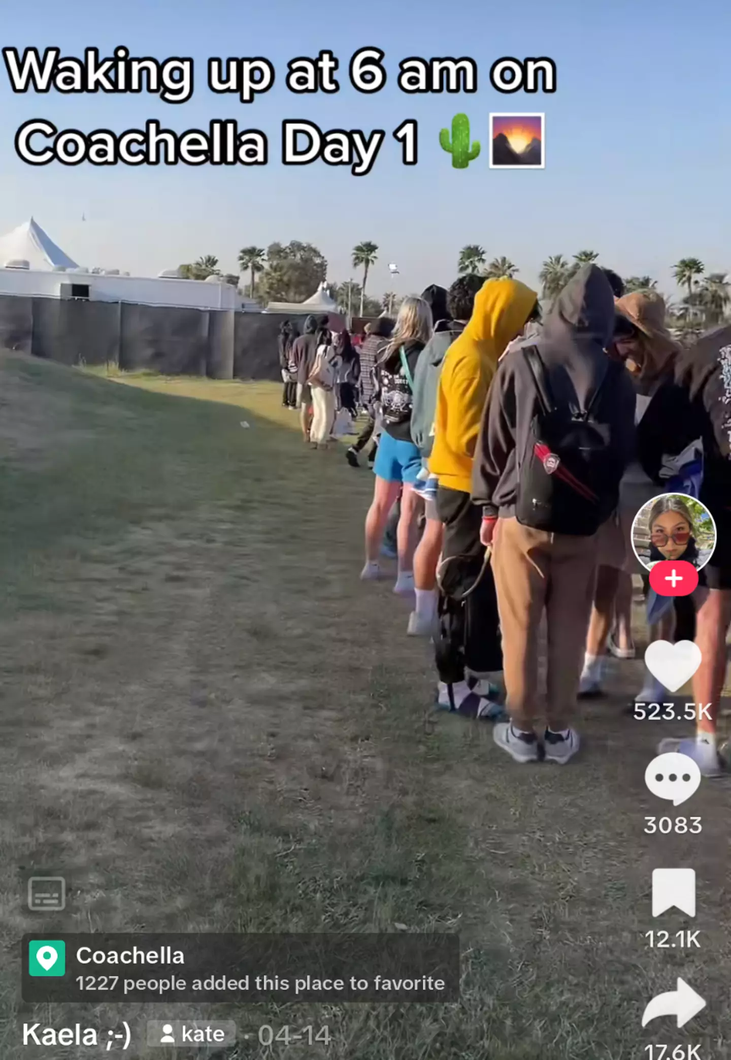 Don't expect to hop in a hot shower at Coachella!
