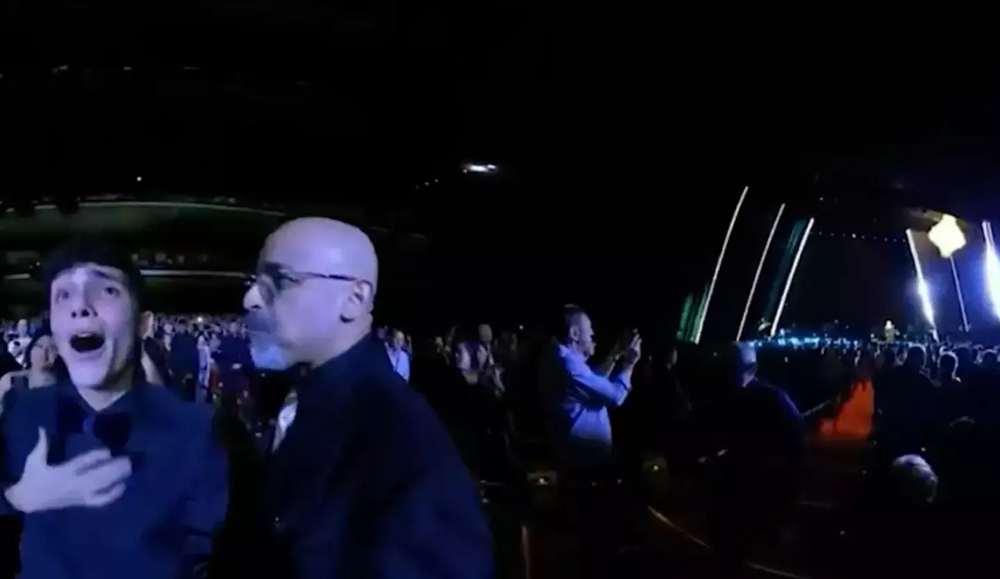 Adele told the fan: "They won’t bother you again my darling, enjoy the show."