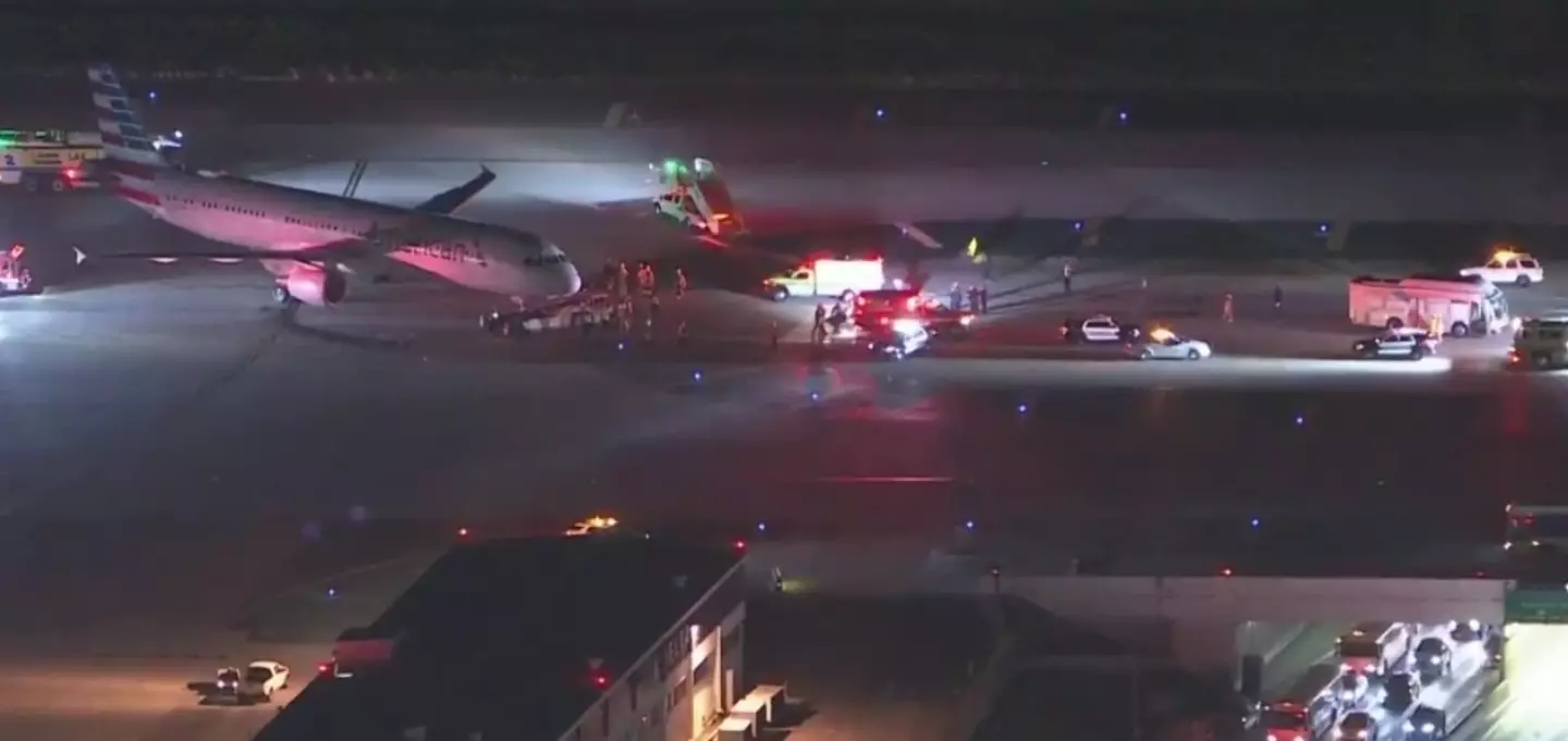 The airport thanked the LAFD for their quick response.