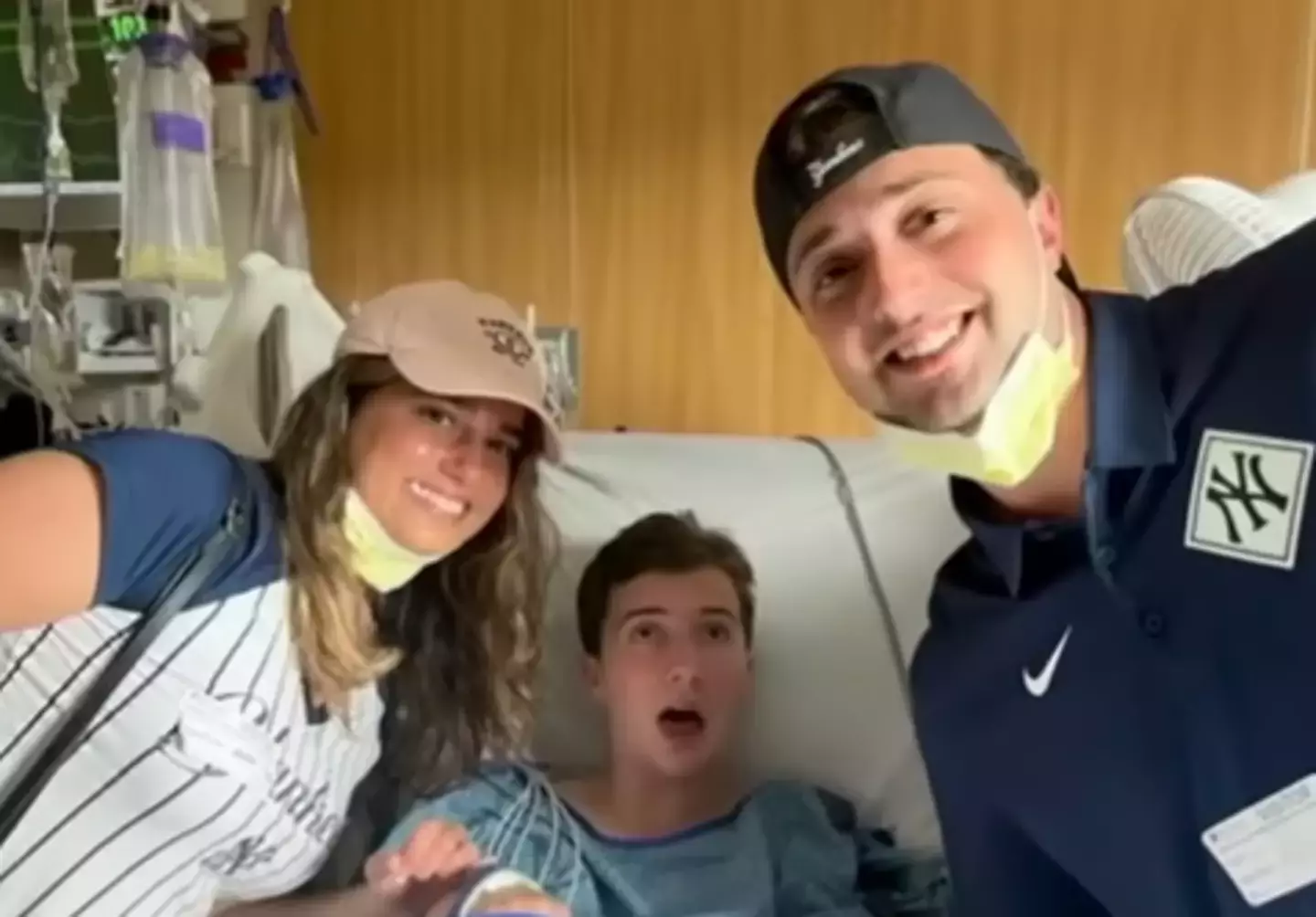 Danny has been left blind, unable to walk or speak. (ABC News)