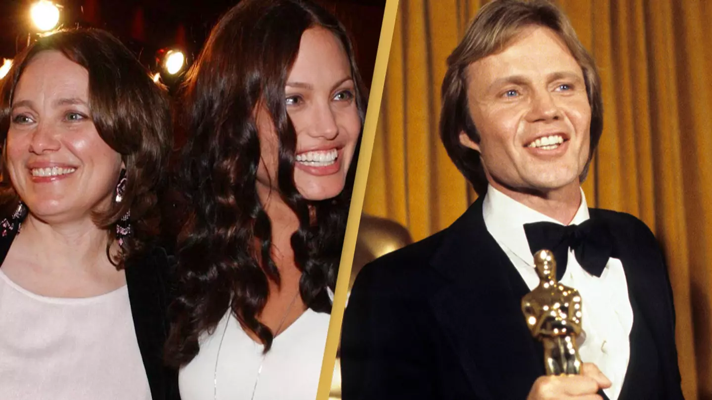 Angelina Jolie recalls heartbreaking moment her mom watched her father win an Oscar with his then-mistress