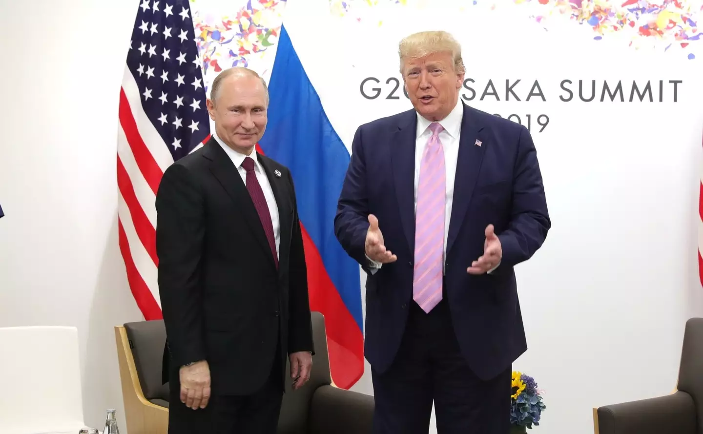 Donald Trump is set to meet Vladimir Putin next week (Kremlin Press Office/Handout/Anadolu Agency/Getty Images)