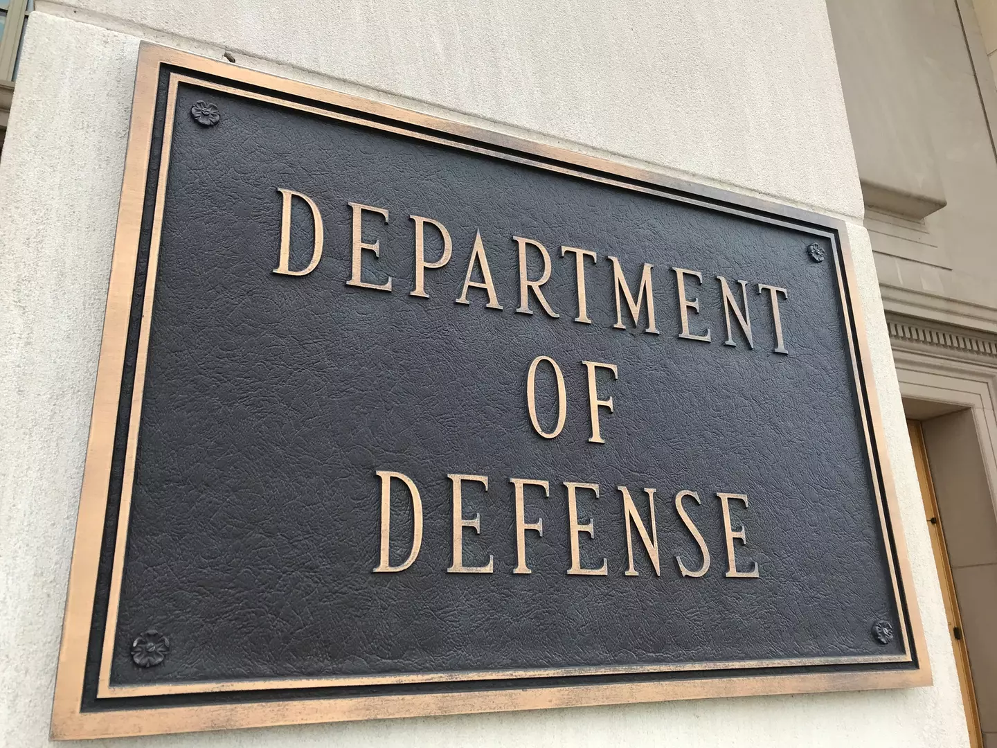 The bill that will see the DOD's name officially changed is expected to be signed today (Getty Stock Image)