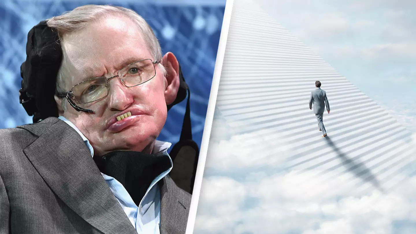 Stephen Hawking said he had a simple answer when asked whether he believed in God