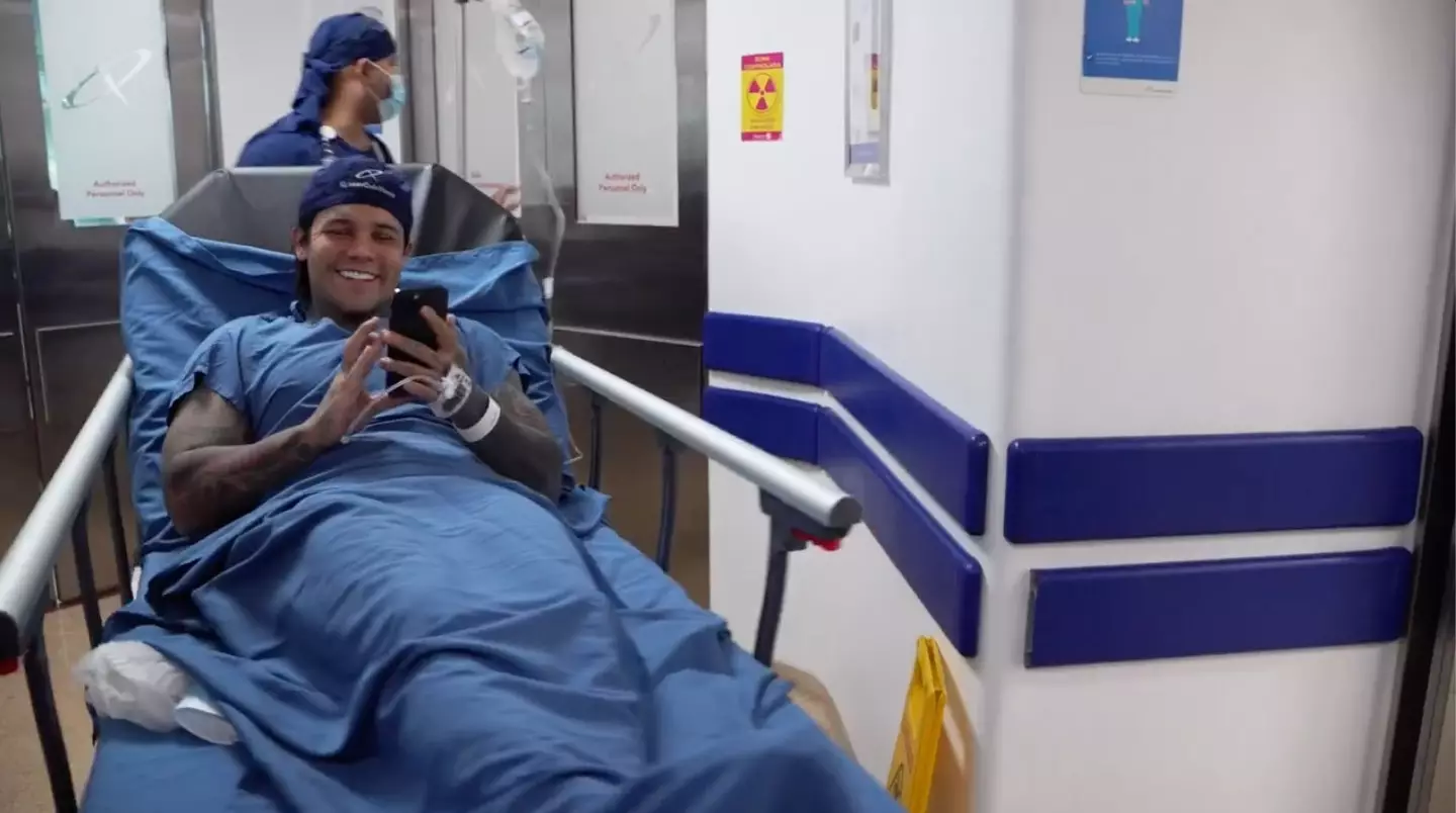 Yeferson Cossio gained four inches, taking him to six foot.