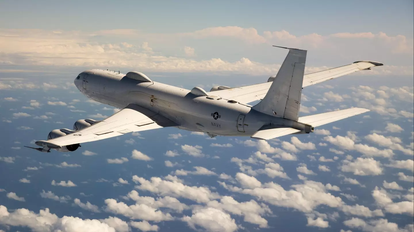 The Navy's E-6B Mercury was spotted in the skies this week (NAVAIR)