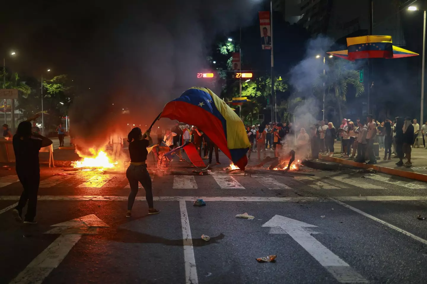 What will happen next inside Venezuela is not known (Jesus Vargas/Getty Images)
