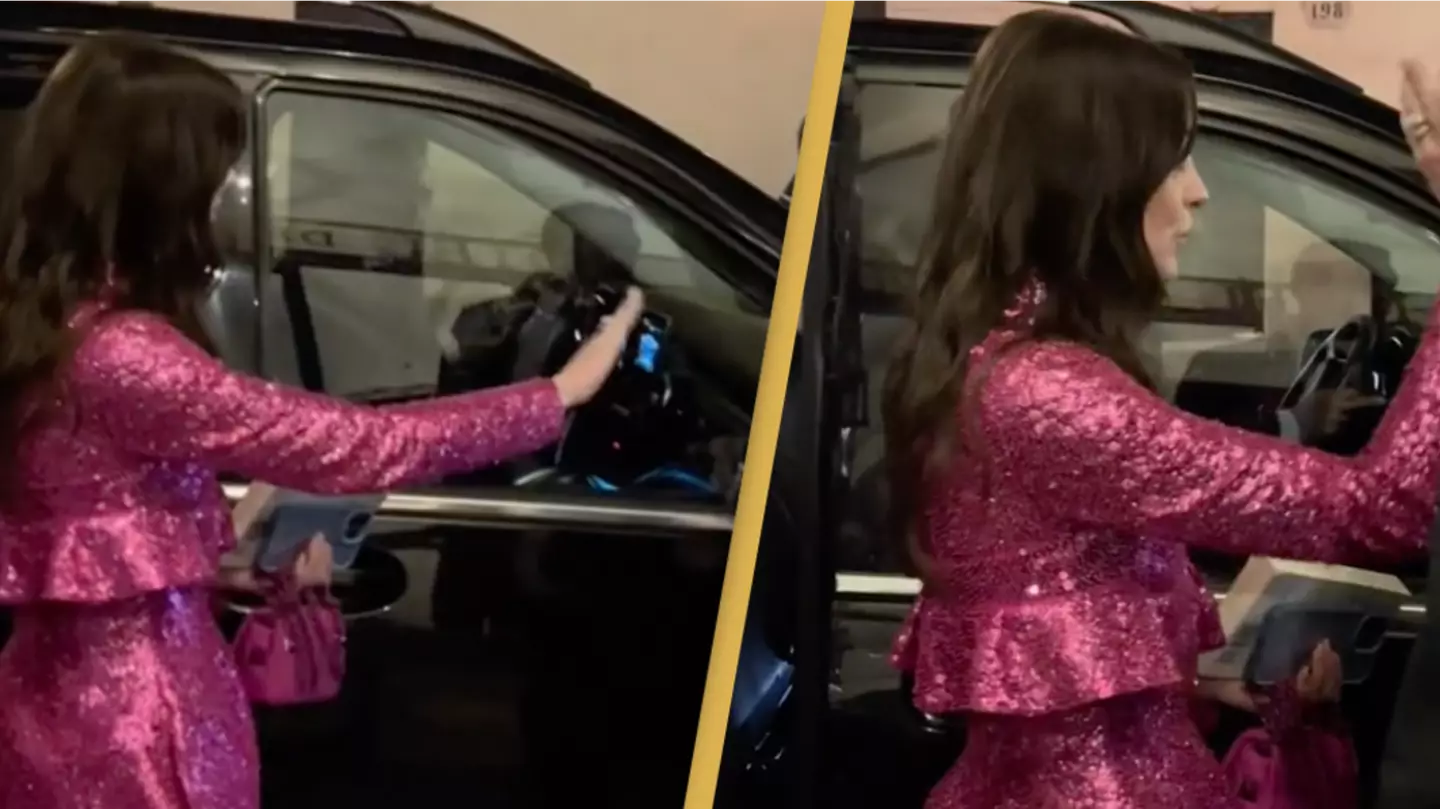 Anne Hathaway’s behavior slammed as ‘rude’ as footage of her calming down fans sparks debate