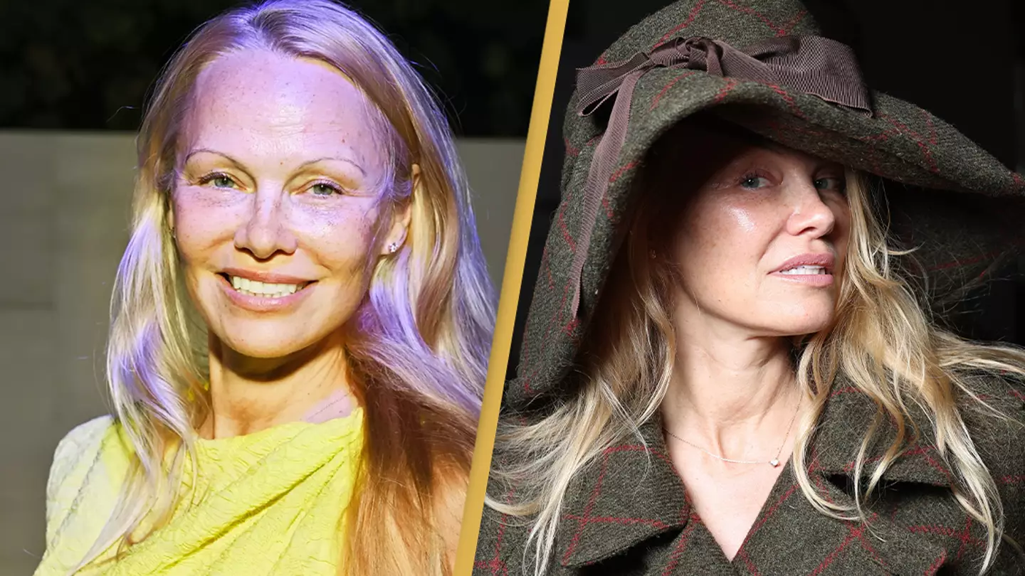 Pamela Anderson praised for wearing no makeup at Paris Fashion Week