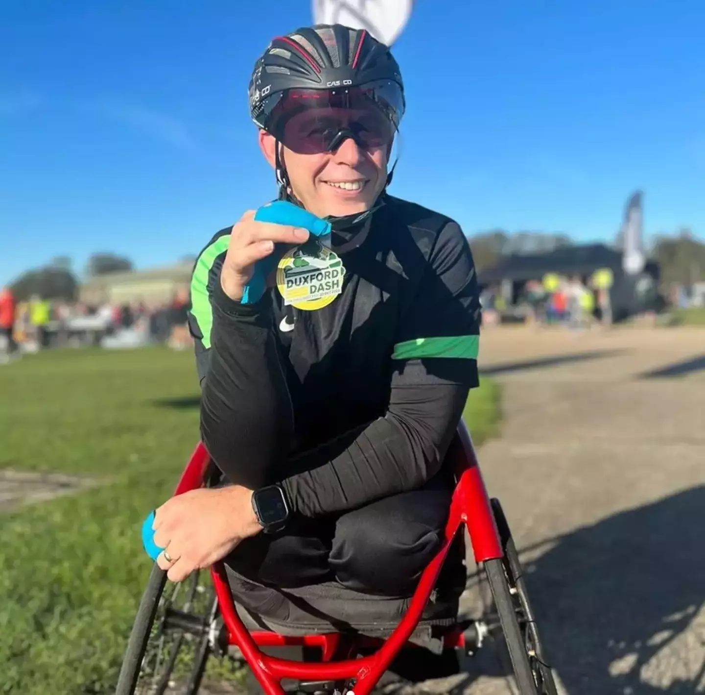 Pistorius has credited therapist Virna van der Walt for noticing the 'sparkle' in his eye again (martinpistorius/Instagram)