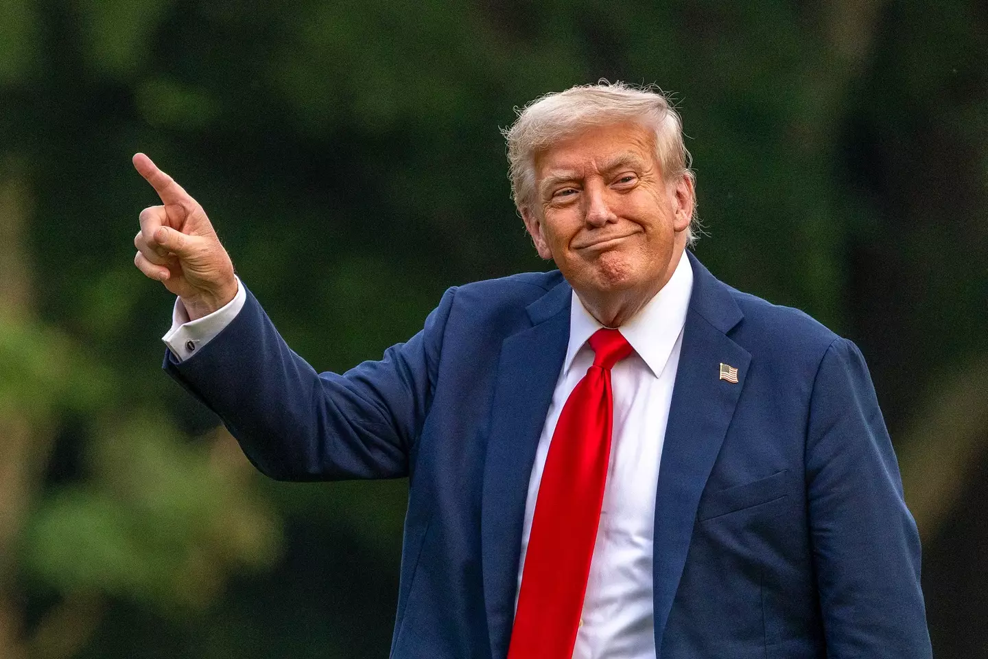 Trump has an ominous message for Putin (Tasos Katopodis/Getty Images)