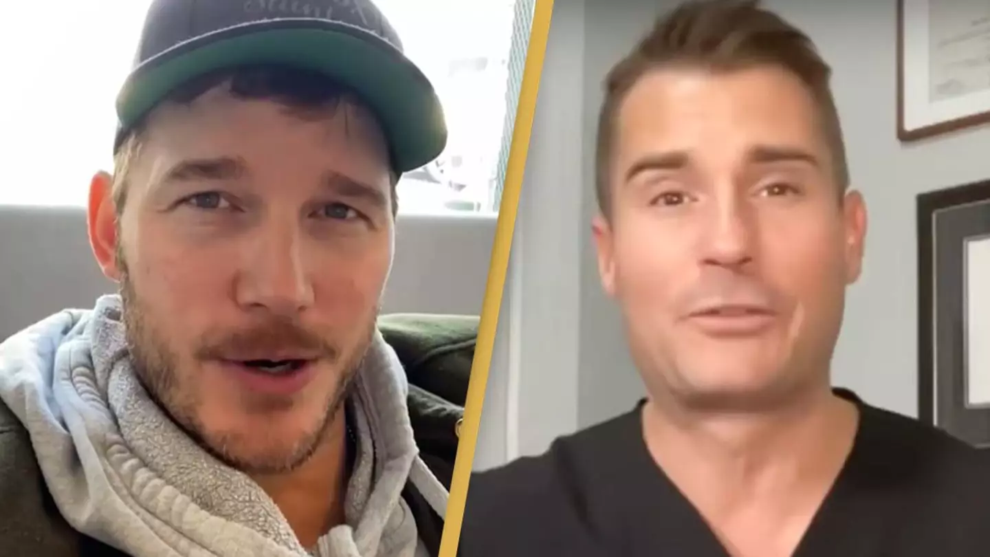 Doctor urges Chris Pratt to seek medical help after he posted picture of his toe