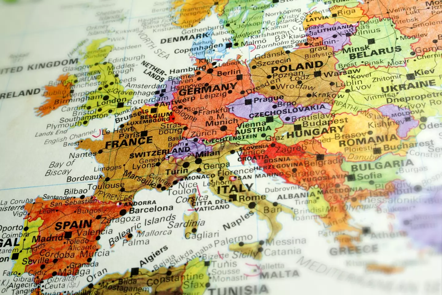 A huge war in Europe is apparently on the horizon (Getty Stock Image)