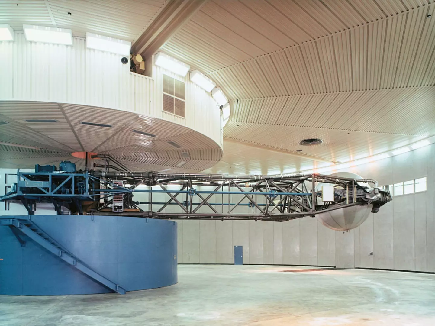 This centrifuge was designed primarily for training of Apollo astronauts (Bettmann/Getty Images)