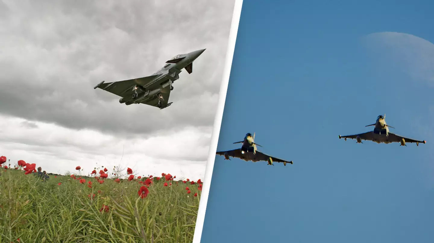 RAF Scrambles Fighter Jets To Intercept ‘Unidentified Aircraft Approaching UK’