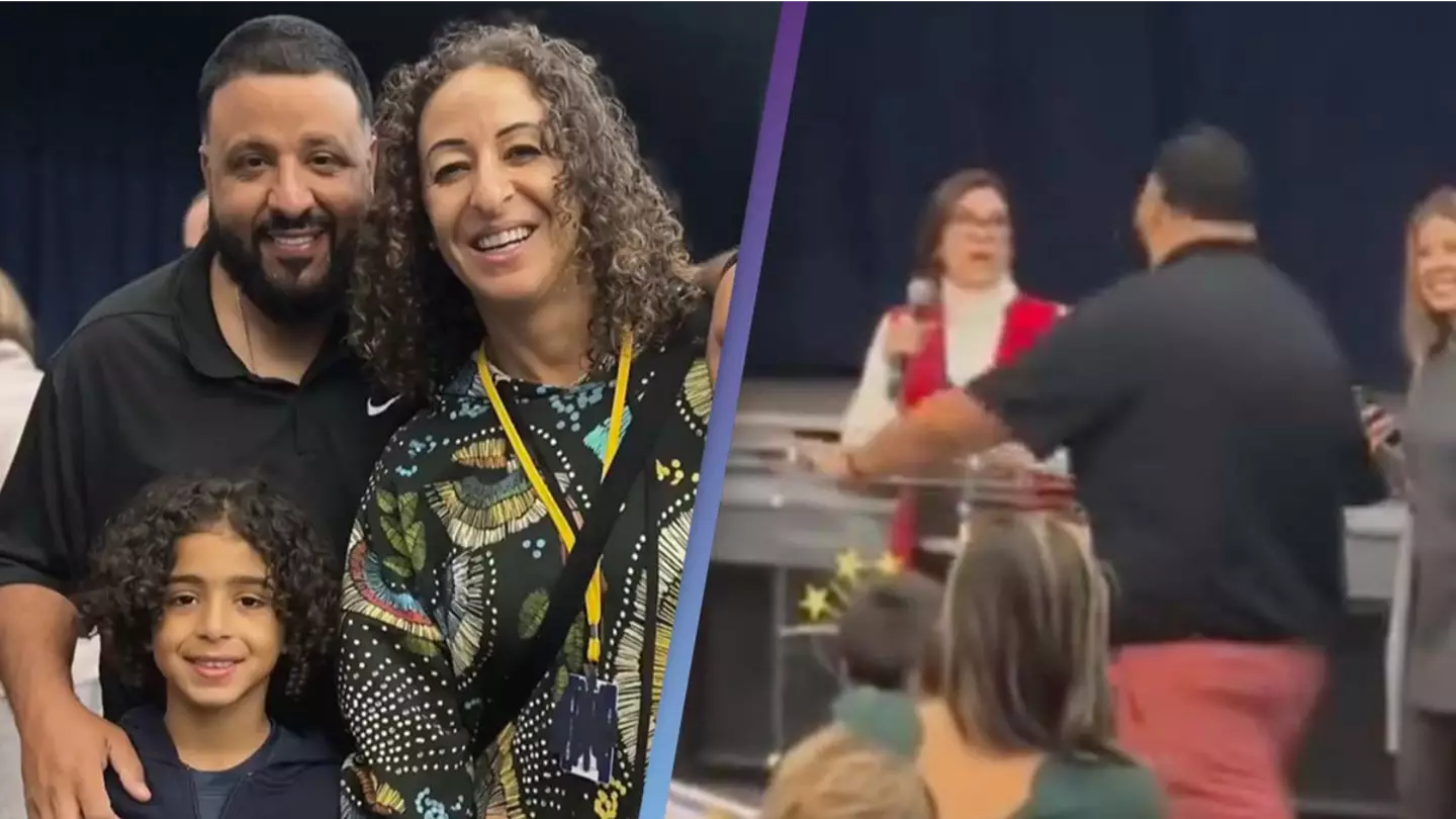 DJ Khaled slammed for his reaction to son winning student of the month at school assembly
