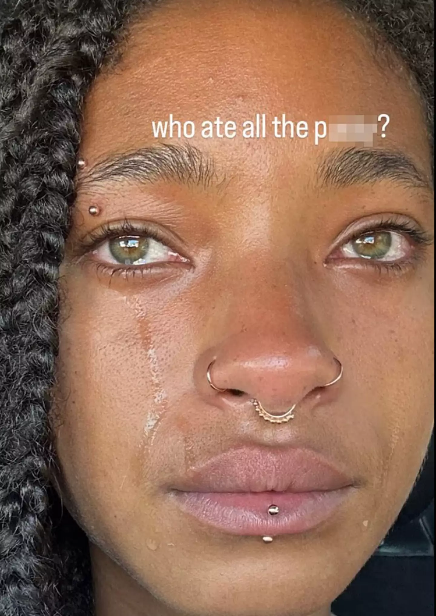 Willow Smith to her followers on Wednesday... (@WillowSmith/Instagram)