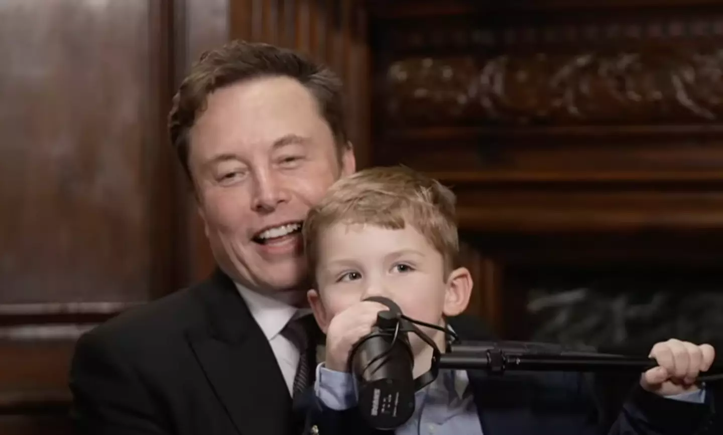 Elon Musk's son pronounced his own name and it is still difficult to say (Tucker Carlson)