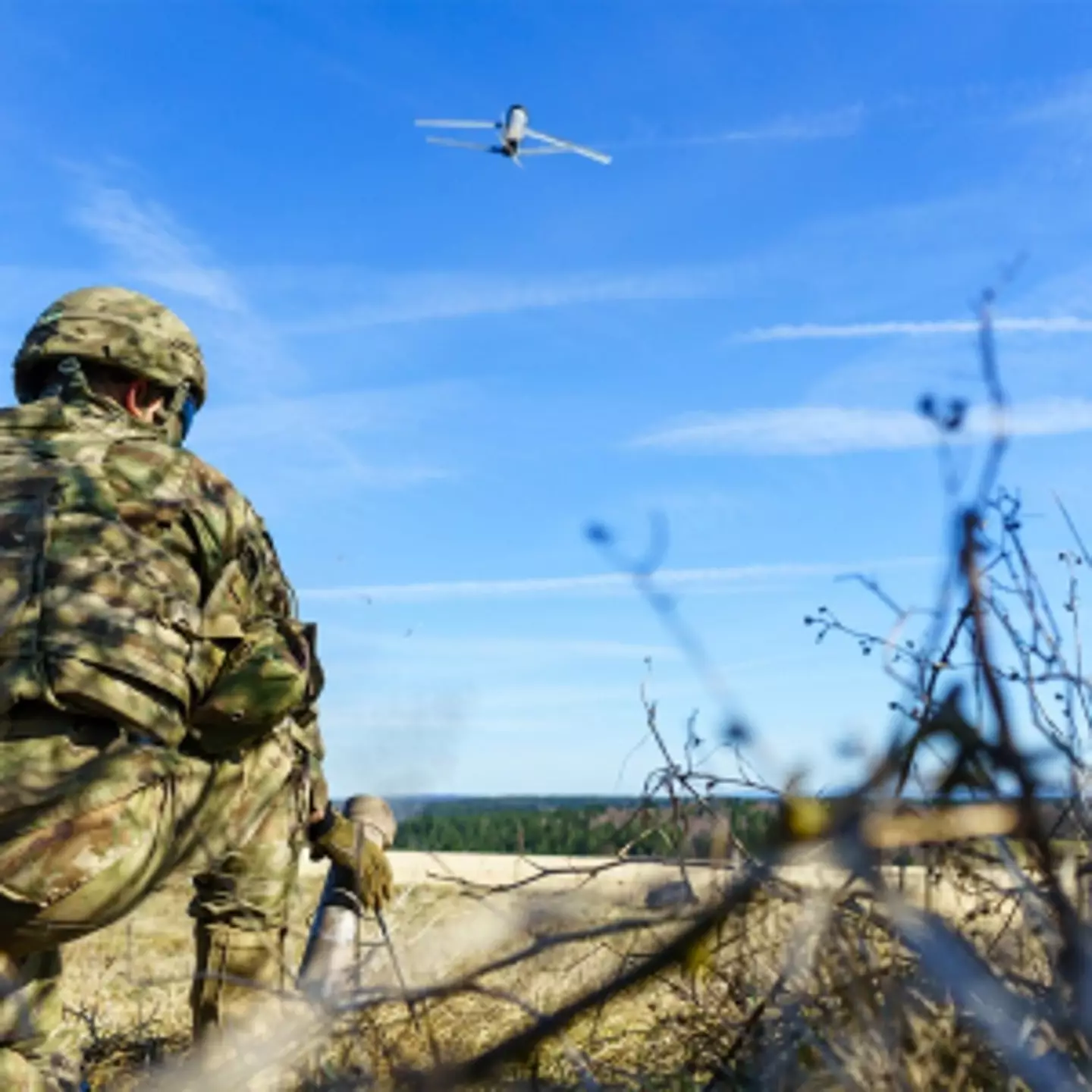 US Switchblade drone supplied to Ukraine (@AeroVironmentinc/Instagram)