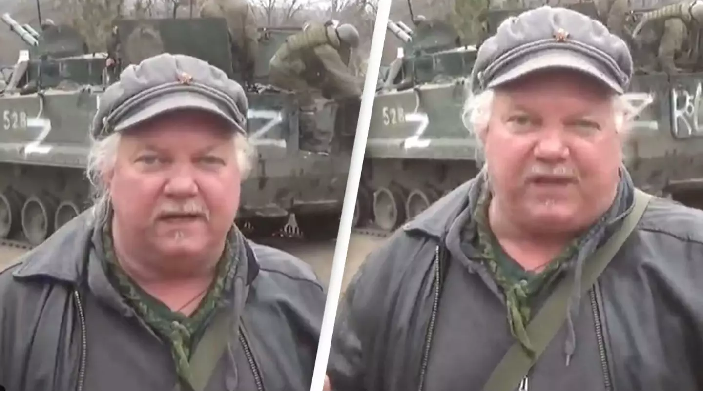 Ukraine: Footage Shows American Man Embedded With Russian Soldiers He Claims Are 'Denazifying' Ukraine