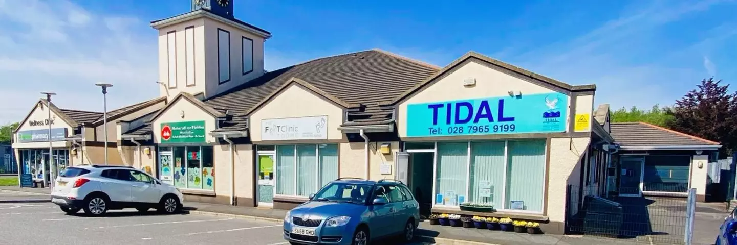 Tidal's office in Toomebridge. (@tidal_toome/Twitter)