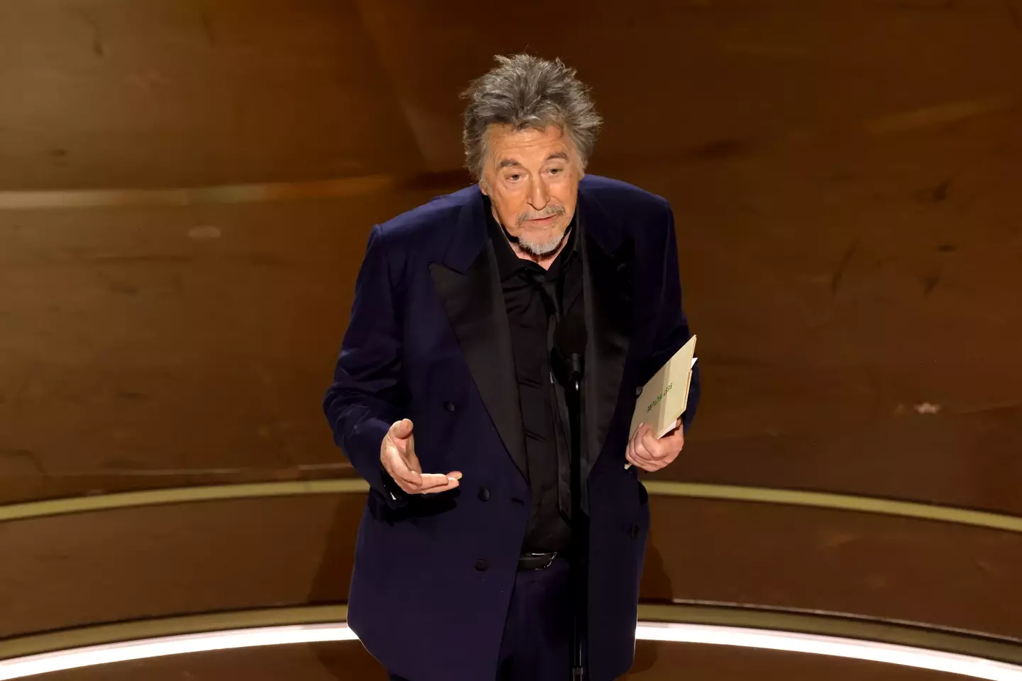 Al Pacino caused chaos at the Oscars after failing to announce the Best Picture nominees.