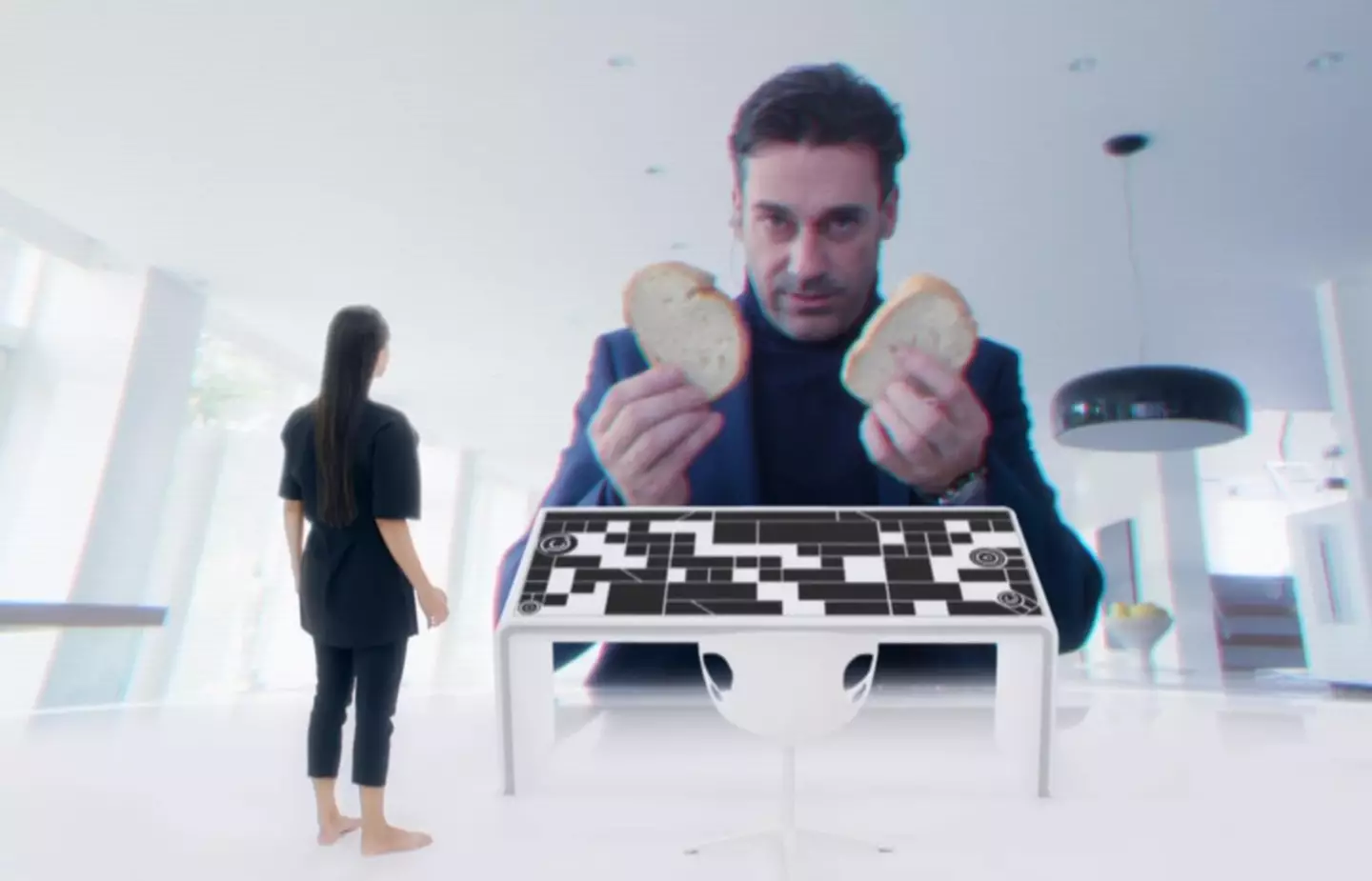 You picking up some bread to try and ground yourself back in reality after watching 'White Christmas' (Channel 4)