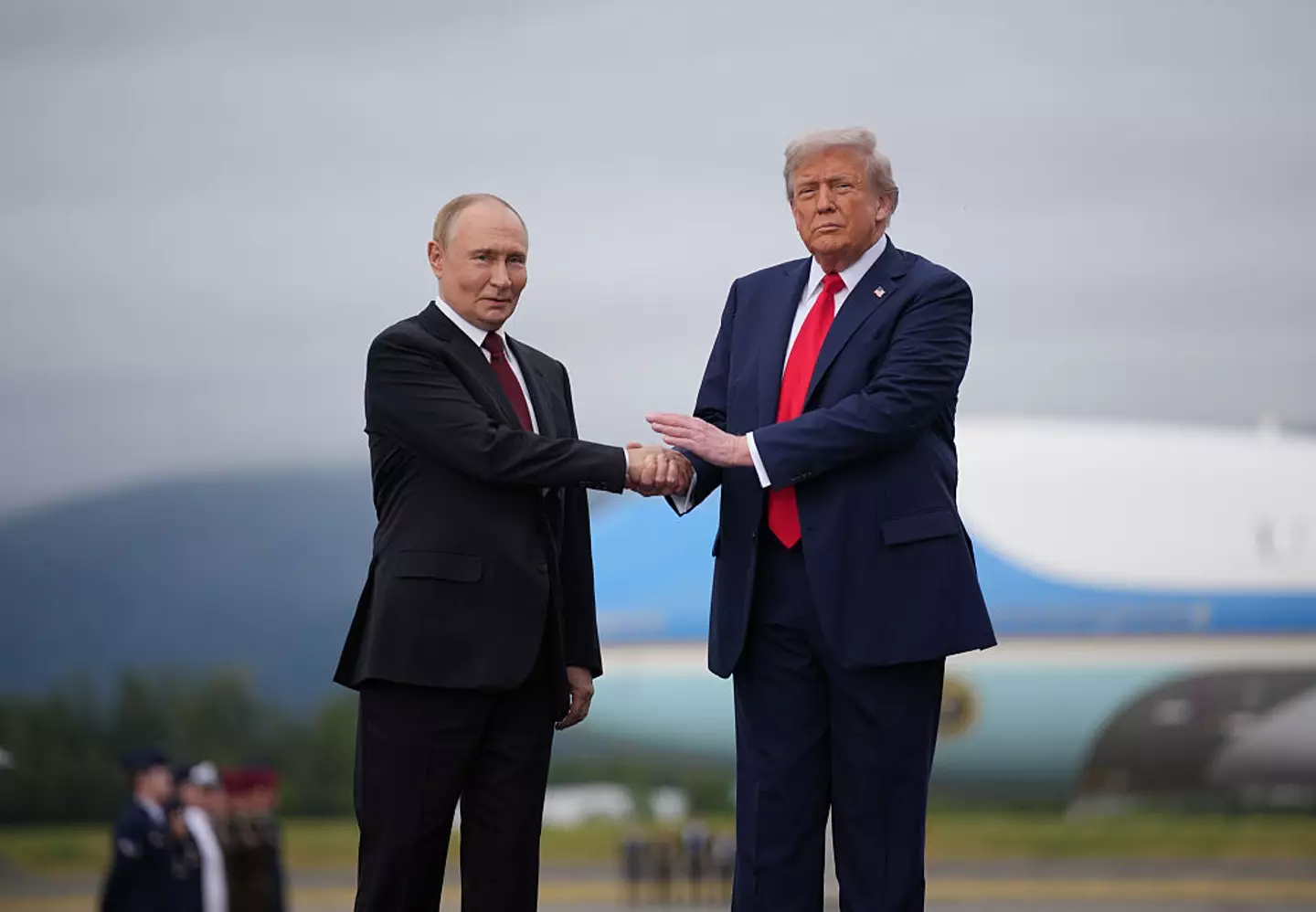 Putin and Trump met on Friday, August 15 (Andrew Harnik/Getty Images)