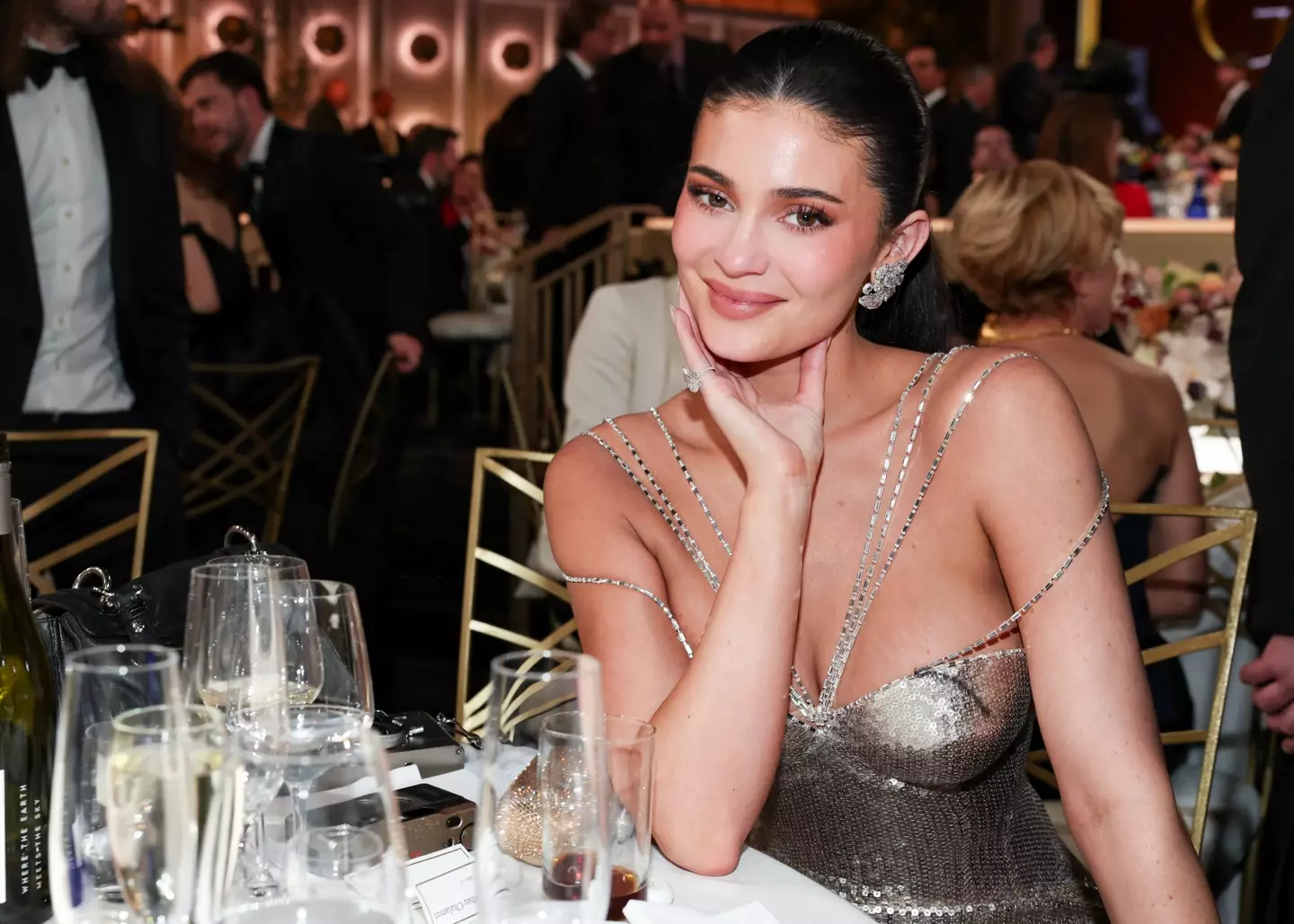 Kylie Jenner promoted the 'cutting' gel to her 60 million followers on TikTok (Christopher Polk/2026GG/Penske Media via Getty Images)