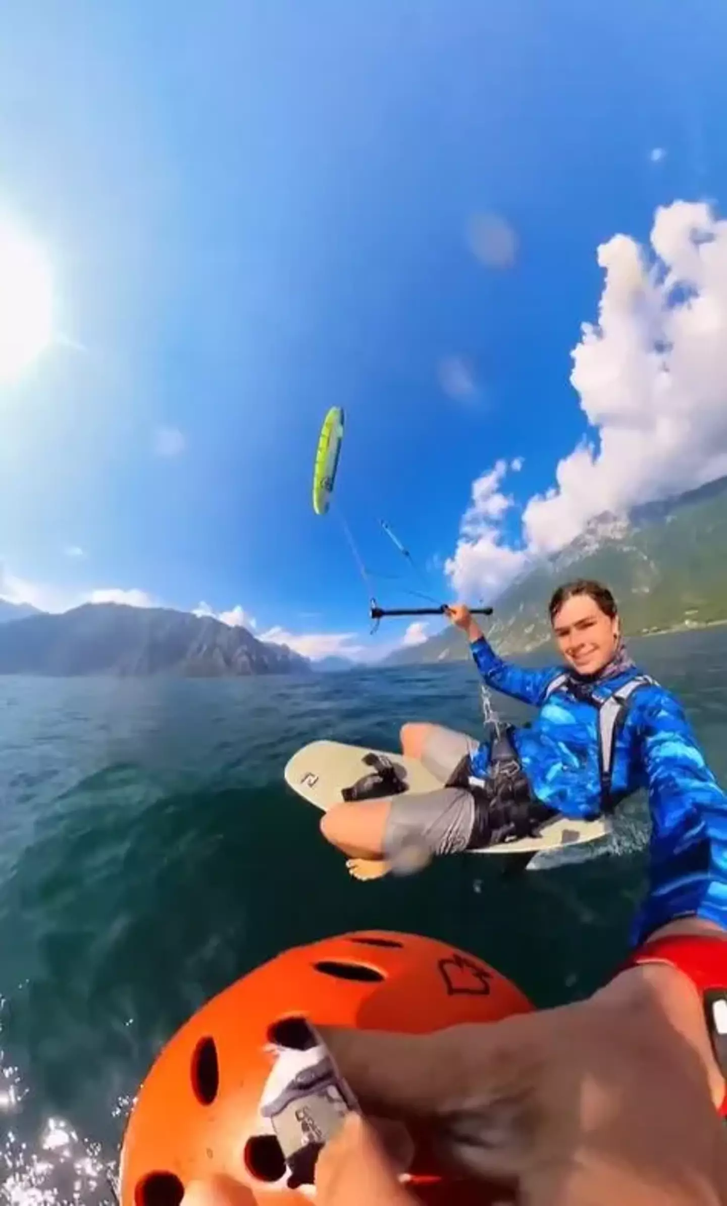 Jackson James Rice had qualified kite-foiling event and was set to be the first Caucasian to represent the small nation at an Olympic Games event. (Instagram/@jj__rice)