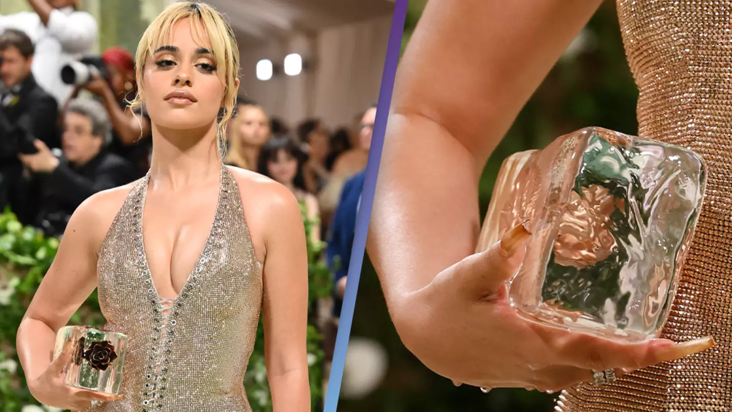 Camila Cabello explains why she carried an ice block at Met Gala