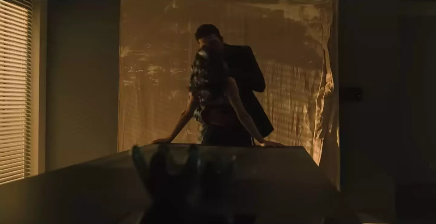 The erotic Netflix movies depict a woman kidnapped by the mafia and forced to fall in love with a guy.