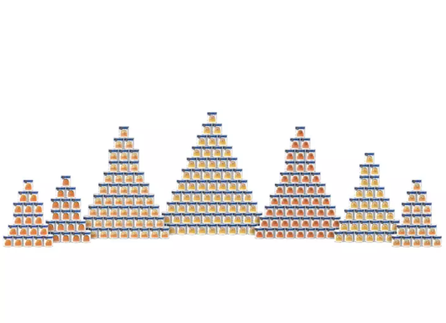 The year supply of emergency food is supplied by Mountain House. (Costco)