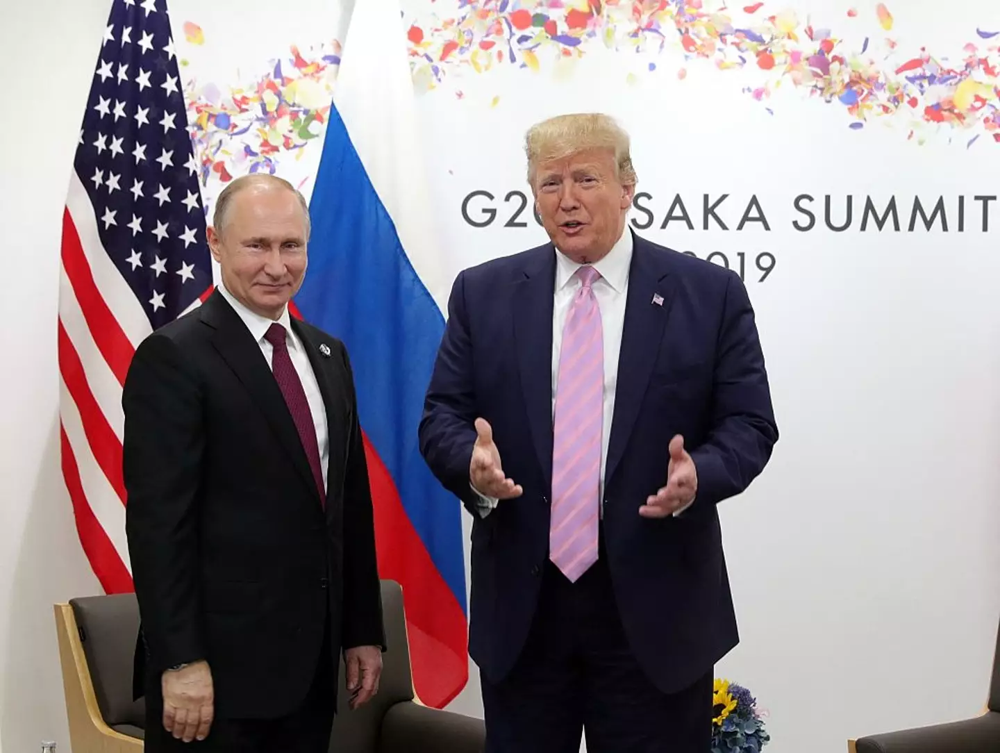 The meeting has been set up after Trump threatened to place further sanctions on Russia as it continues to wage war with Ukraine (MIKHAIL KLIMENTYEV/SPUTNIK/AFP via Getty Images)