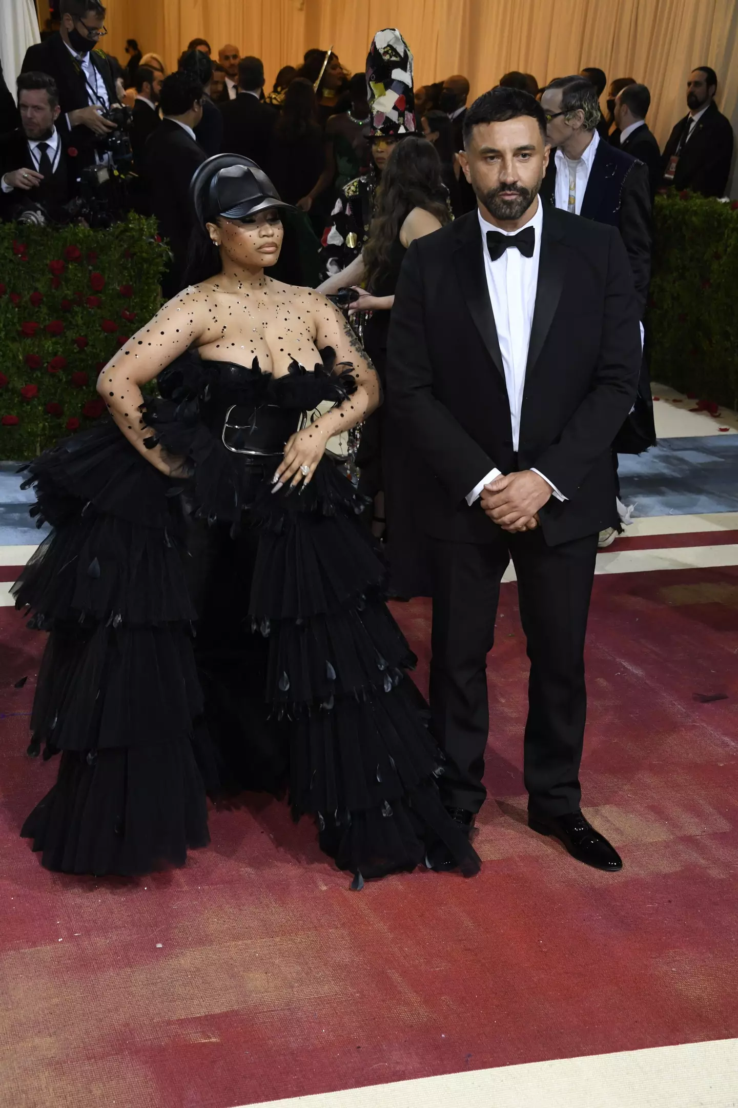 Nicki Minaj and Riccardo Tisci.