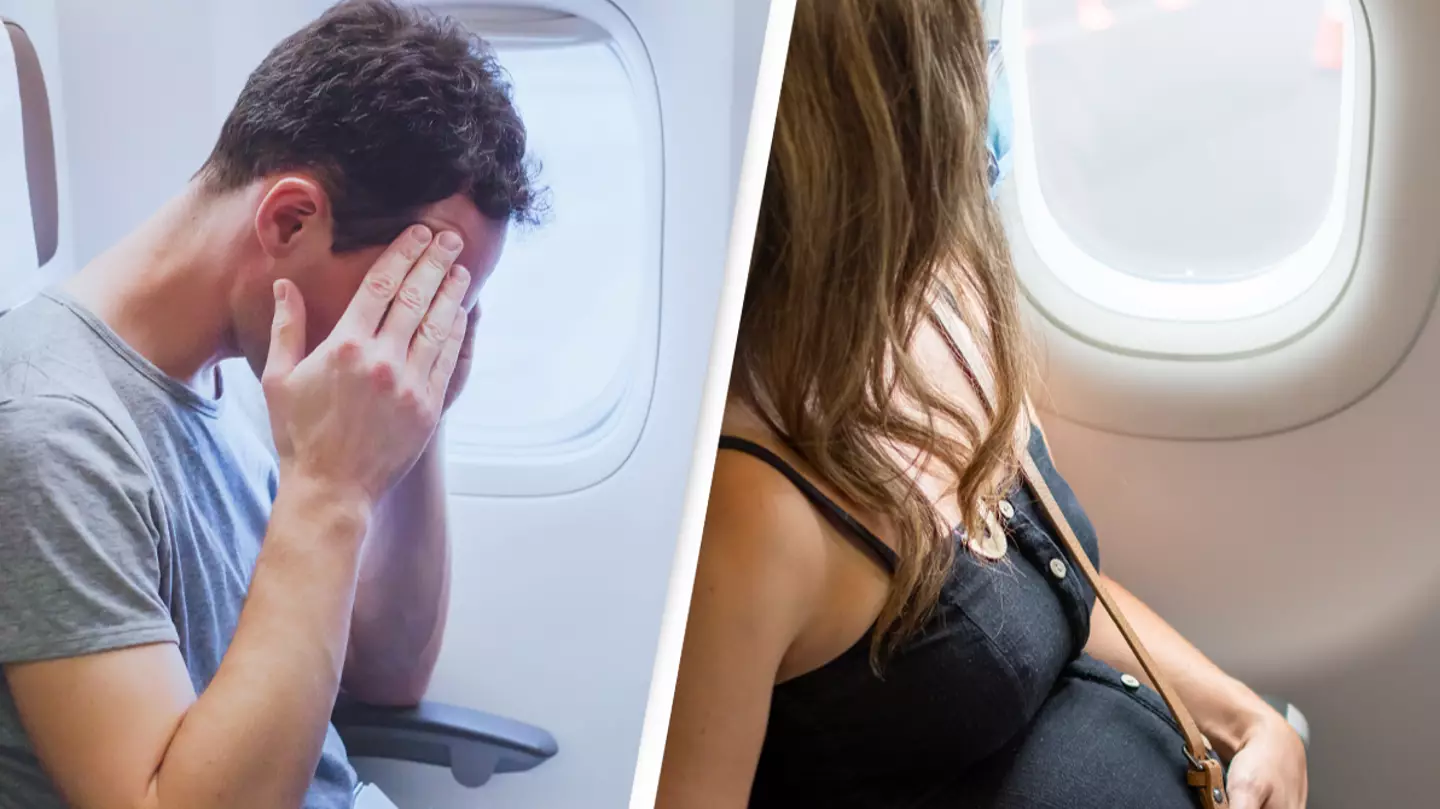 Man applauded for refusing to swap seats with pregnant woman on plane