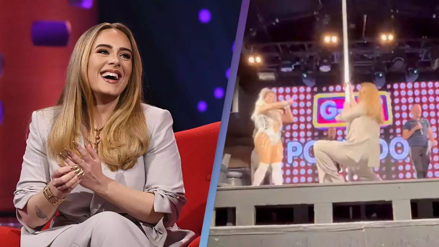 Adele Pole Dances At Gay Club In 'Iconic' Footage