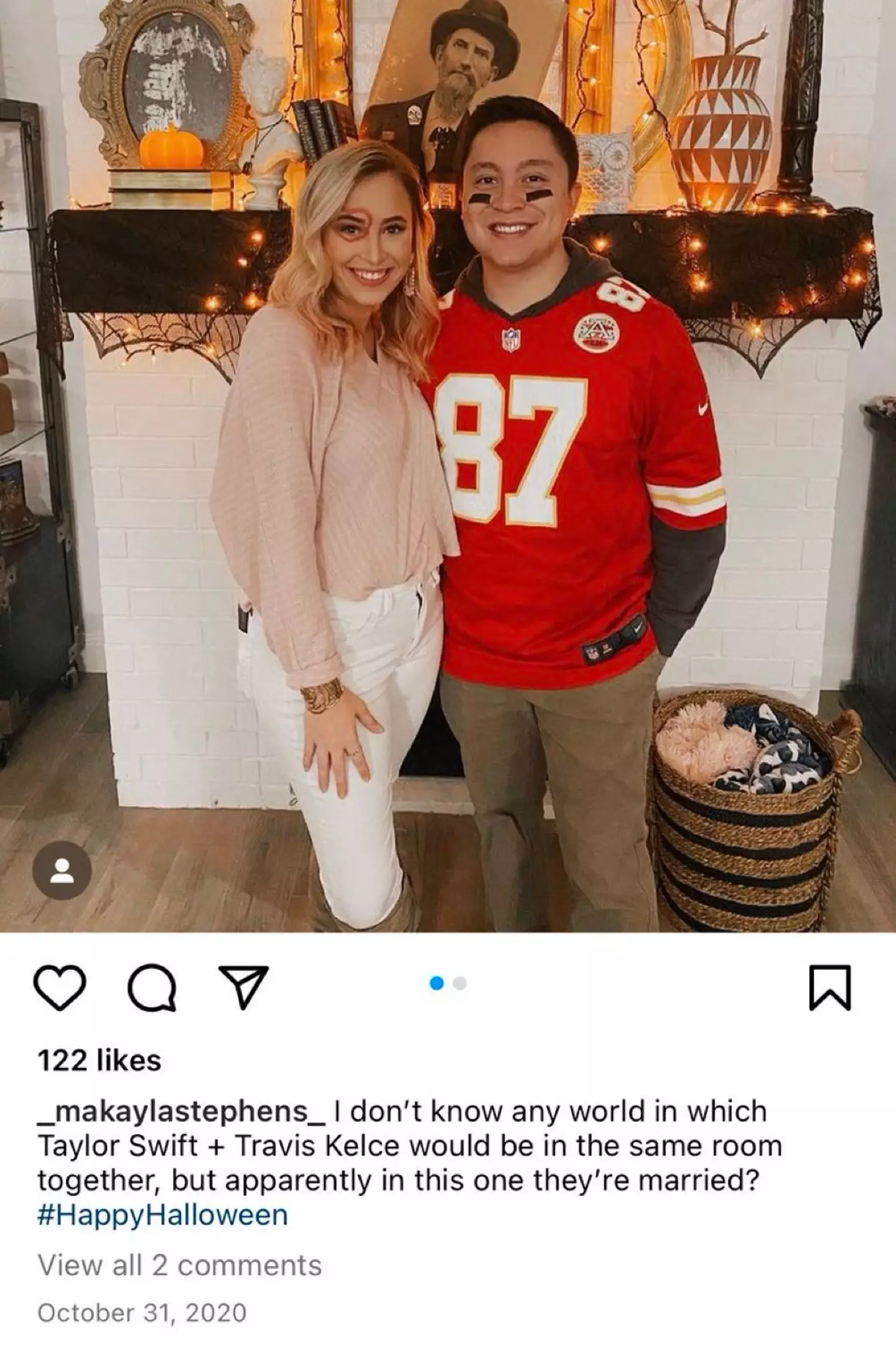 One woman may have unknowingly manifested Taylor Swift and Travis Kelce's rumoured romance.