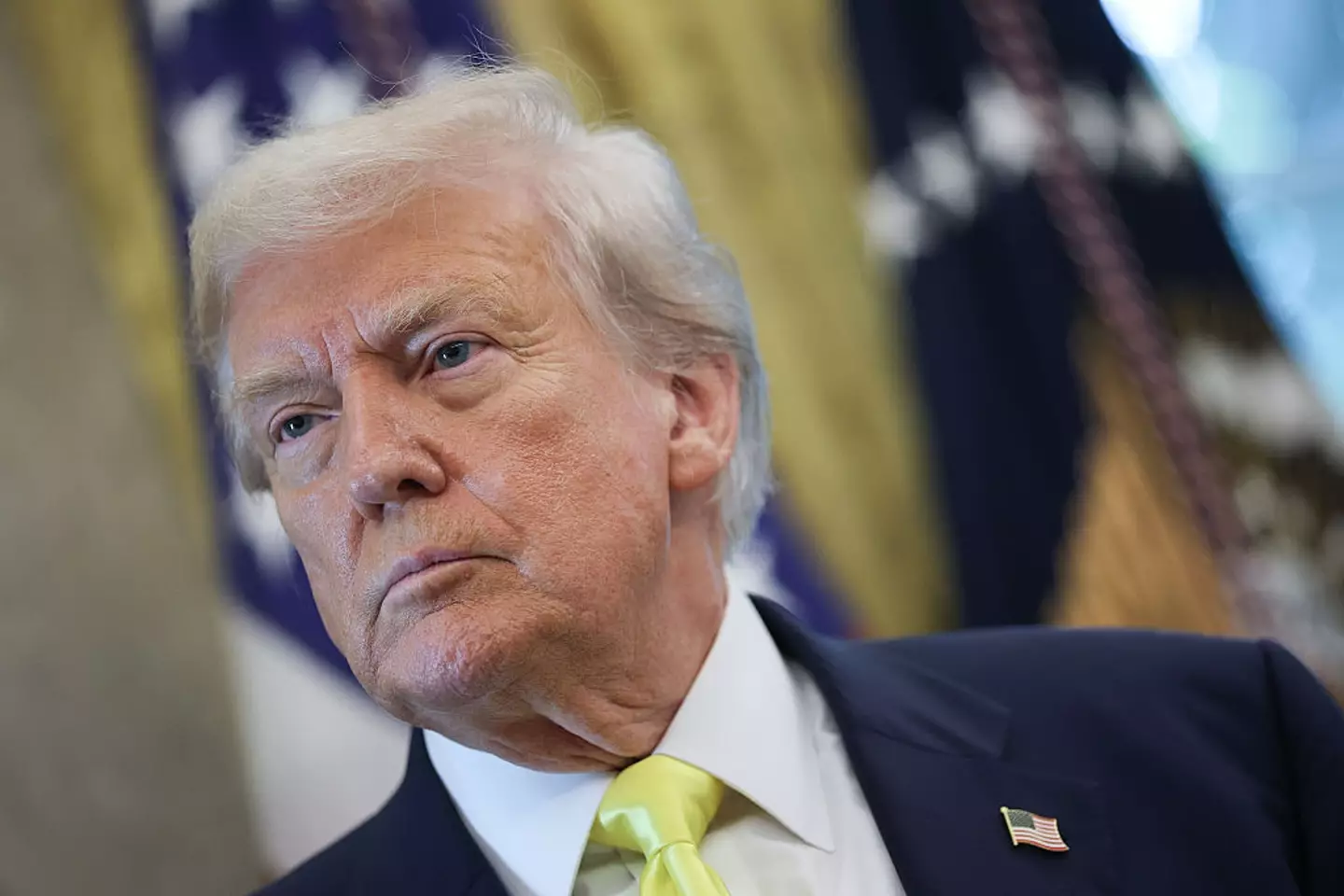 Donald Trump has weighed in on the idea of reclassifying weed (Win McNamee/Getty Images)