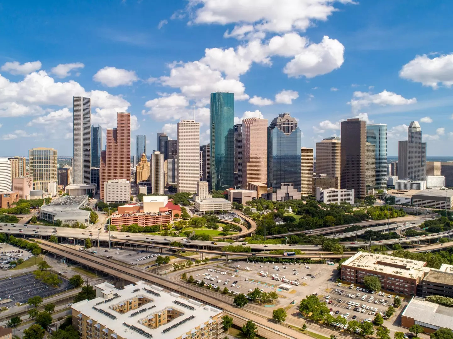 Houston, we have a problem... if Russia, China or North Korea ever decide to bomb the Texan city of Houston! (Getty stock)