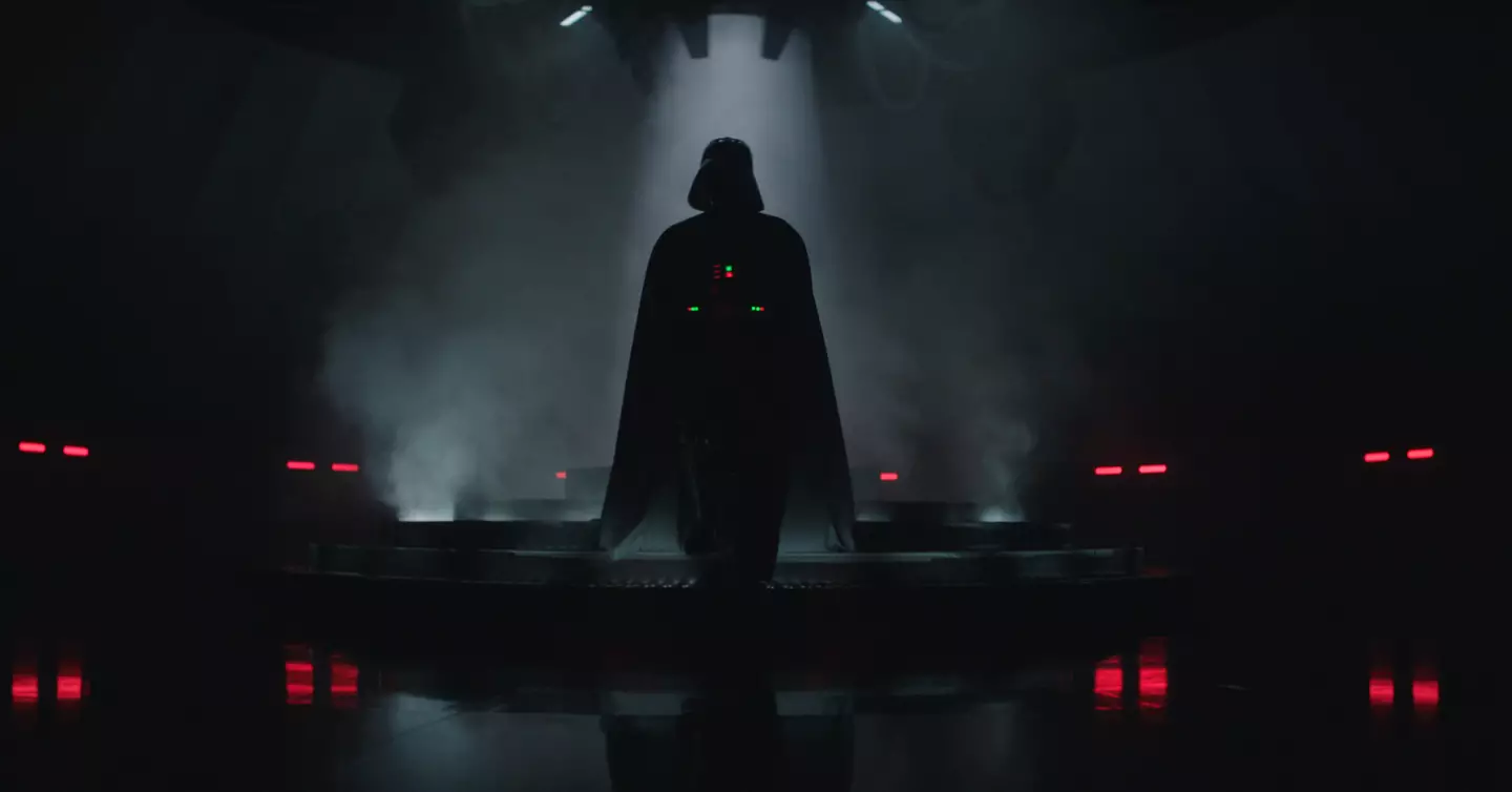 We finally got a glimpse of Darth Vader in episode three.