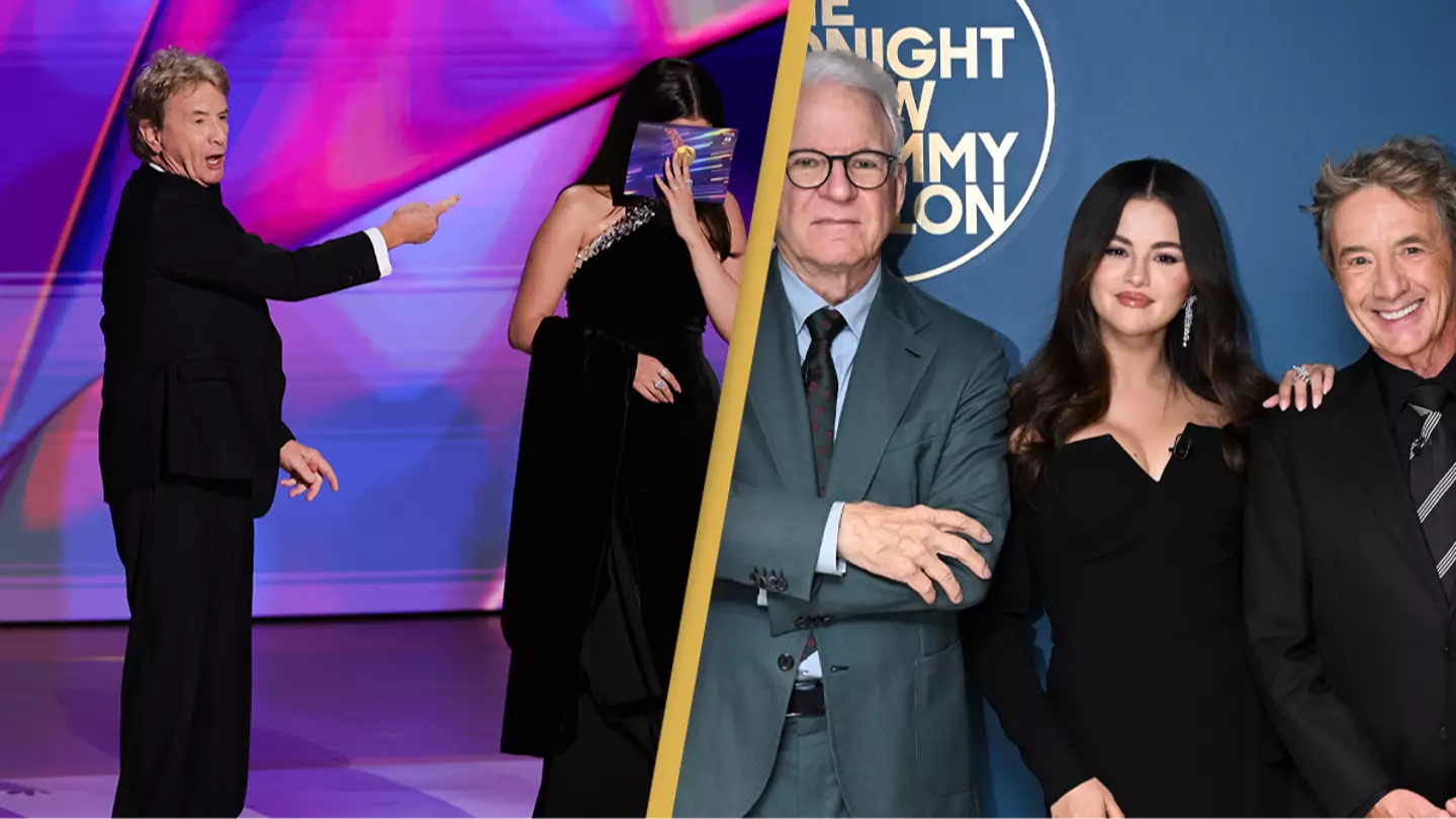 Fans obsessed with Selena Gomez, Martin Short, and Steve Martin's heartwarming interaction during Emmy Awards