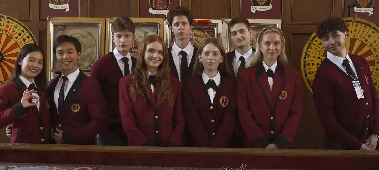 Bet takes place in an elite private school (Netflix)