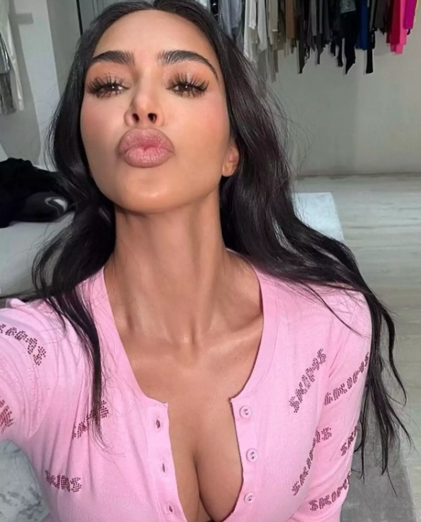 Kim Kardashian was criticised after she tweeted from the set of American Horror Story.