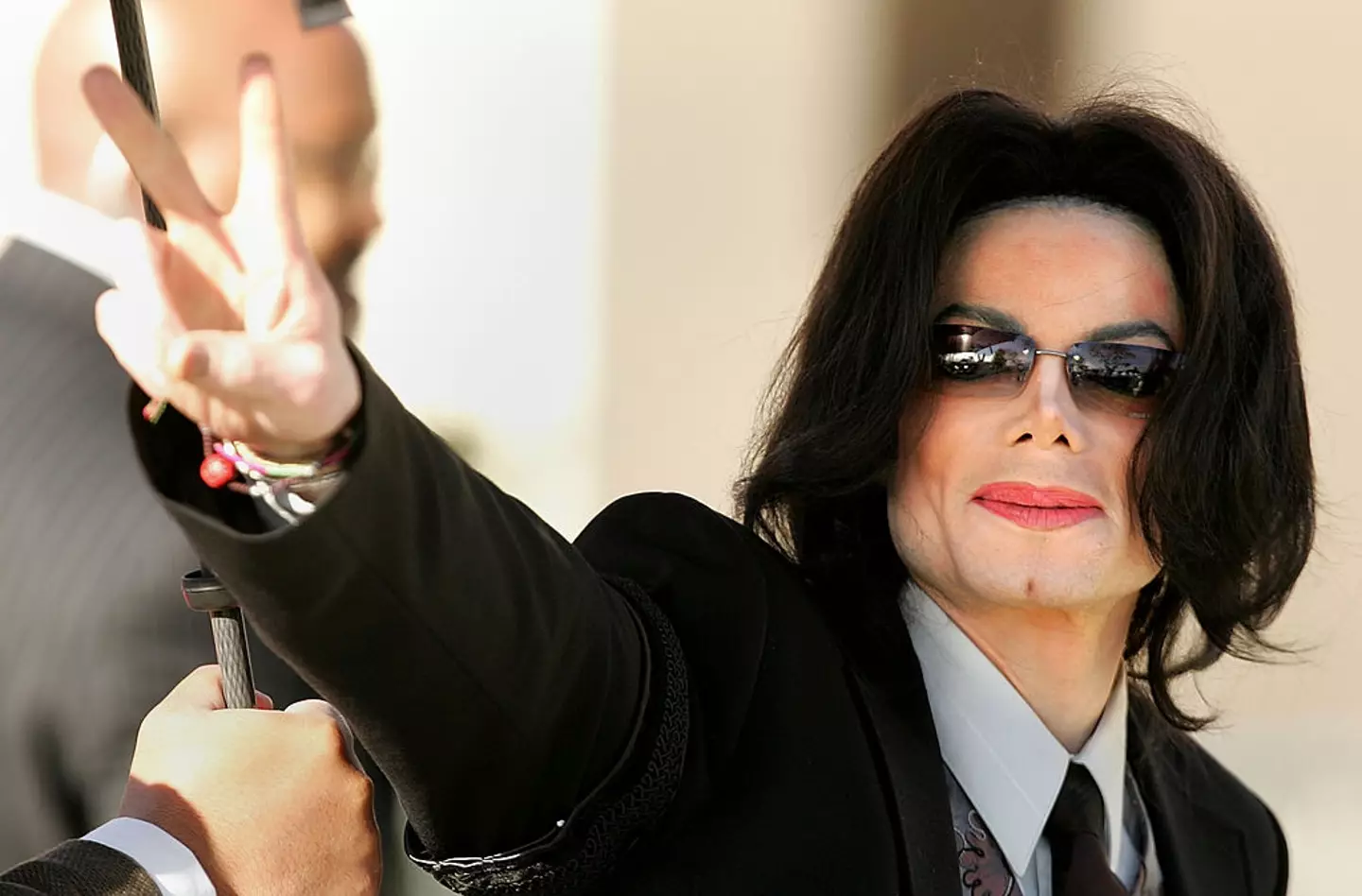 Michael Jackson's ranch in California is under threat of burning down. (Carlo Allegri/Getty Images)
