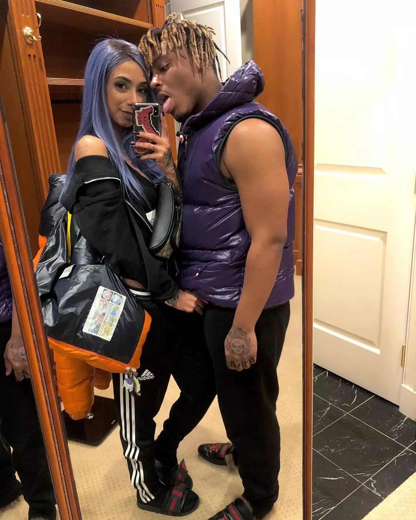 Juice WRLD's former fiancée Ally Lotti is said to be selling their sex tape.